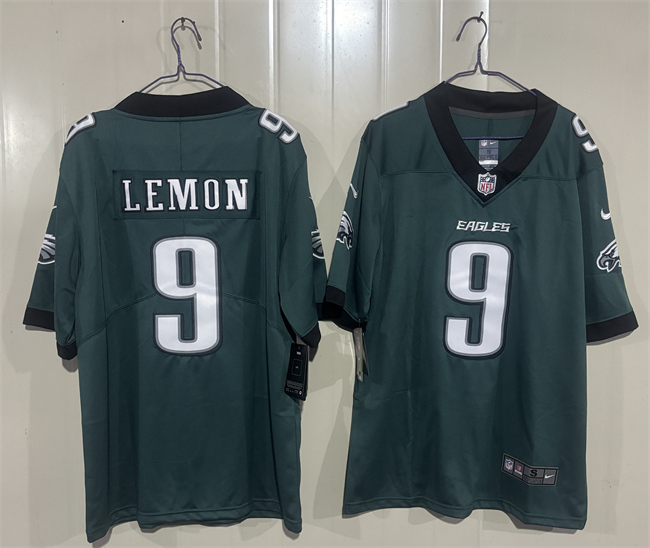 Men's Green Philadelphia Eagles #9 Makai Lemon 2026 Draft Vapor Untouchable Limited Stitched Football Jersey